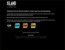 Tablet Screenshot of islandstudios.net